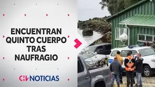 Confirman hallazgo de quinto cuerpo tras naufragio de embarcación en Cochamó - CHV Noticias