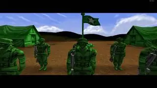 Army Men: RTS. Миссия 1: Зелёная миля.