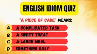 20 English Idioms Quiz | 10-Second Timer Challenge | Brainy Buzz (WITH ANSWERS !!)