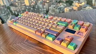 QK80mk2 typing test | HMX Yogurt | fr4