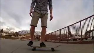 Andrew does an Ollie