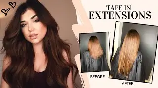 ALL ABOUT TAPE IN EXTENSIONS: COST, INSTALLATION & CARE - BOMBAY HAIR | Chloe Zadori