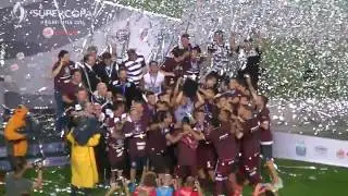 Lanus Campeon ante River  - El Grana levanta la Copa