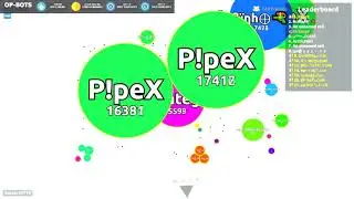 AGAR.IO ULTIMATE DESTROYING WITH BOTS