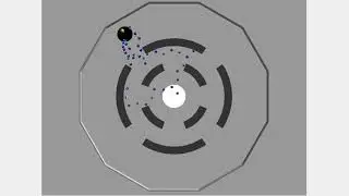 Swarm robotic - Foraging with forbidden area (DEMO)