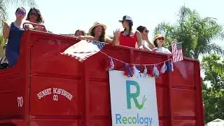 01430 Recology in Sunset Scavenger Co Classic Garbage Truck