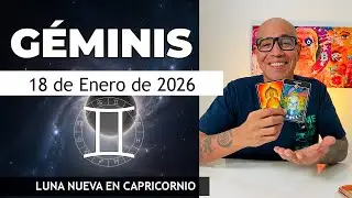 GÉMINIS | Horóscopo de hoy 18 de Enero 2026
