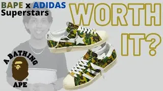 ARE THEY WORTH IT? | BAPE x Adidas Superstar &ldquo;Camo Green&rdquo; | Martin Says