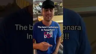 The best carbonara in Tenerife #food #tenerife #italian