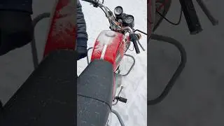 How does the CZ 350 perform in winter?