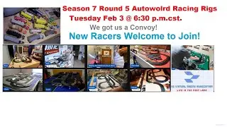 Live HO Slot car Racing HOVRA Season 7 Round 6 Autoworld Racing Rigs