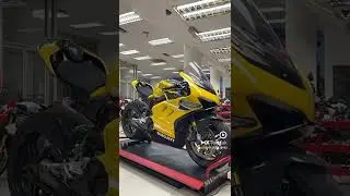 DUCATI PANIGALE V4 YELLOW COLOUR #with