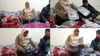 صاك تاني كل مفاجأة🎁فاطمة فرحان بي معنات كوزينة كيحمقو😍
