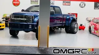 10th scale OMGRC.com Garage Cen Ford F450 -  DR10 Drag Car with DRK160  HW 4.5T Motor (Short)