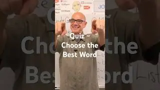 Викторина: Выберите лучшее слово (скидка 50%) #MarkKulekESL #Vocabulary