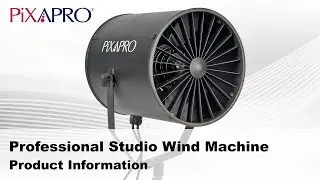 PIXAPRO Professional Studio Wind Machine