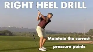 Golf Lesson - Keep The Pressure in Your Right Heel