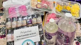 🌸Basic resin supplies haul for beginners ||Part-1||🌸🎨🖌️