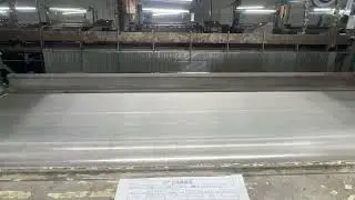 Inside an Automated Woven Wire Mesh Production Line