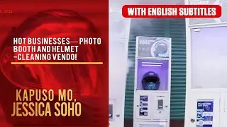 Hot businesses&mdash; Photo booth and helmet-cleaning vendo! (with English subs) | Kapuso Mo, Jessica Soho