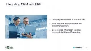 Acumatica Customer Management: CRM Webinar and Demo