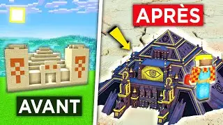 J'ai forc&eacute; un Builder PRO &agrave; refaire les Structures de Minecraft.. !