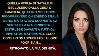 Dopo il Natale in cui mi hanno esclusa, la mia famiglia mi chiese soldi come se nulla fosse accaduto