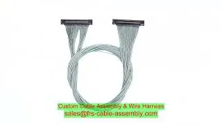 imaging endoscope micro coax overmolded IP67 high flex Ethernet Cat6A Hirose to LEMO TPU jacket foil