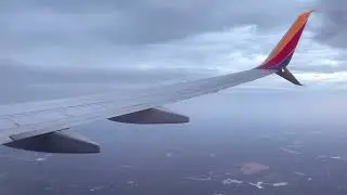 Southwest Airlines 737-800 Landing in Atlanta (ATL)