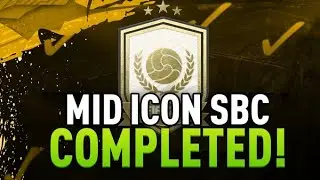 Mid Icon Upgrade SBC Completed - Tips & Cheap Method  -  Fifa 20