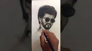 Vijay Thalapathy Pencil Sketch ❤️🔥