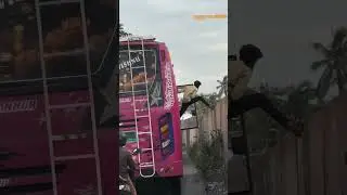 he he hee | kerala private bus driver mass | kerala bus #shorts