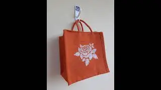 An Orange Bag || Orange Tote Bag