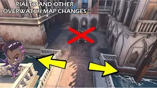 Overwtach map changes - Rialto and other map personal changes