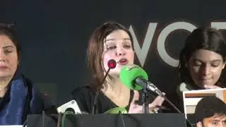 Kashmiri Hurriyat Leader Yasin Malik&rsquo;s Wife, Mushaal Malik, Visits Arts Council of Pakistan Karachi