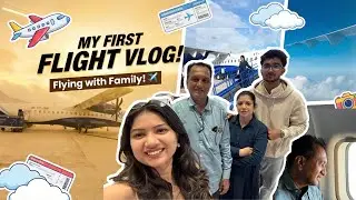 Our First Ever Flight! Hyderabad to Kolhapur ✈️ An Unforgettable Experience #flight #airport 