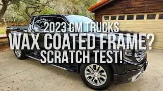Is GM still Wax Coating GMC and Chevy Truck Frames in 2023?  Let's find out!