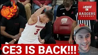 Wisconsin Badgers and Nebraska Cornhuskers Basketball Live post-game reaction show! Connor is back!