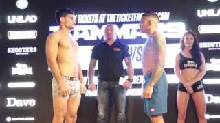 BAMMA 29 Weigh Ins