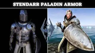 [Skyrim SE] Stendarr Paladin Armor Set | Showcase - PC XBOX Mods