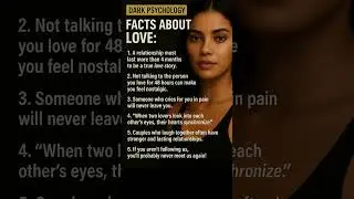 6 shocking facts about love you didn&rsquo;t know! #didyouknow #psycholgyfacts #darkpsychology