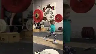 6 years girl lifting 50kg 🔥 || kids || gym || Bodybuilding || #short #shortvideo #trending