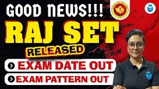 UGCNET Latest Notice | Rajasthan SET Exam 2023 Notification | SET Exam Pattern by Aditi mam