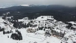 KOPAONIK IZ VAZDUHA , HOTEL GRAND KOPAONIK , PANČIĆEV VRH , MALO JEZERO , KARAMAN , SERBIA