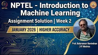 NPTEL Introduction to Machine Learning Week 2 Assignment Solution Jan 2026 | Prof. Ravindran
