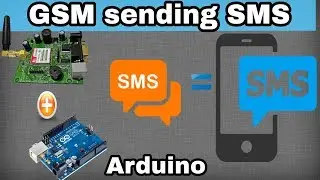 Arduino with GSM module sending SMS