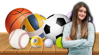 Learn English For Everybody | Sports Balls Name | Easy English