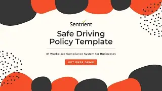 Safe Driving Policy Template | Sentrient
