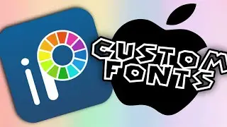 How to Add Custom Fonts to Ibis Paint X (iOS) | OfficialPlushBros