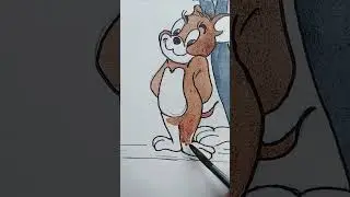 watarcolor # penting #tom # jerry # drawing. ....